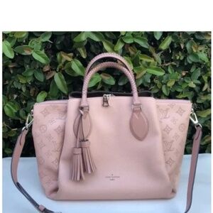 Louis Vuitton Haumea Mahina Magnolia Pink Leather Bag